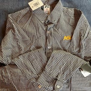 Russell brand ASU LS button down